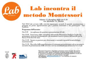 Lab incontra montessori