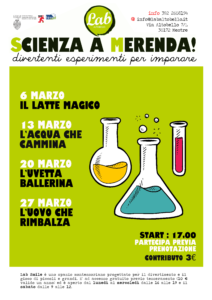 scienza a merenda MARZO